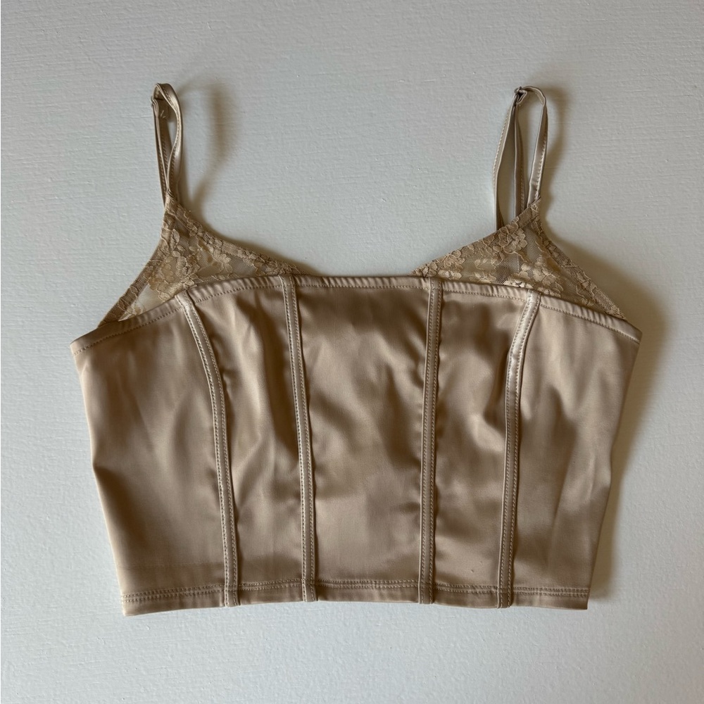 Size small top with zip up back